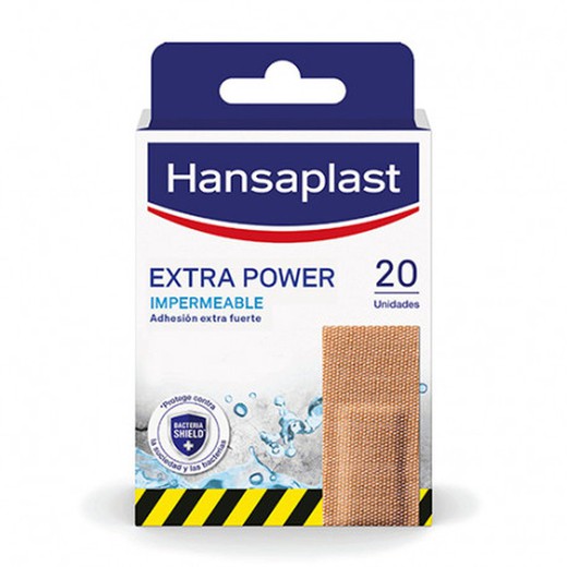 Hansaplast Extra Fuerte Impermeable Tiritas 20uds