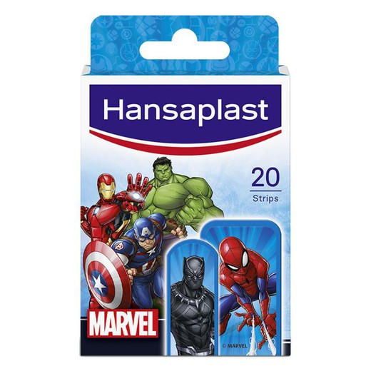 Hansaplast Tiritas Infantiles Marvel 20uds