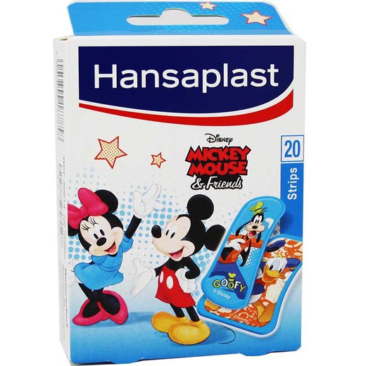 Hansaplast Tiritas Infantiles Mickey Mouse and Friends 20uds