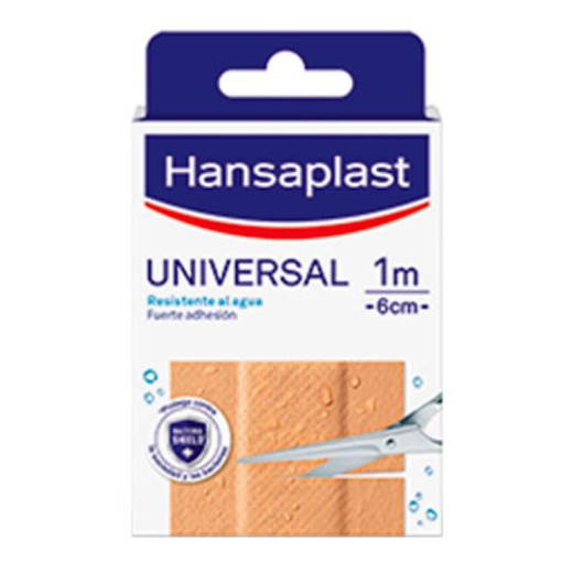 Hansaplast Universal Resistente al Agua Tira 1m x 6cm
