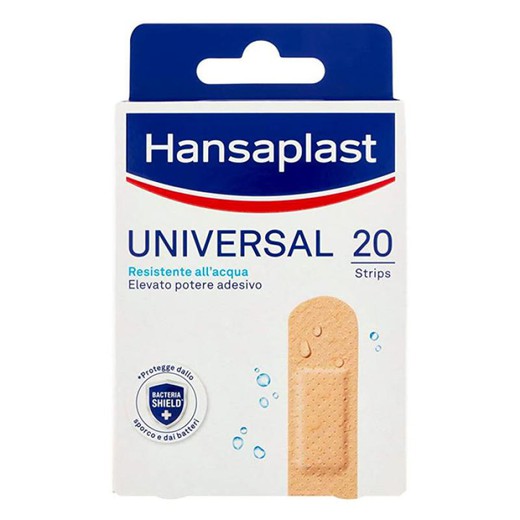 Hansaplast Universal Resistente al Agua Tiritas 20uds