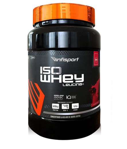 Infisport ISO Whey Leucina+ Polvo Fresa 1kg