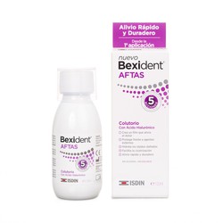 Isdin Bexident Aftas Colutorio con Ácido Hialurónico 120ml