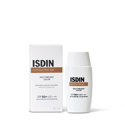 Isdin Fotoultra 100 Spot Prevent Color SPF50