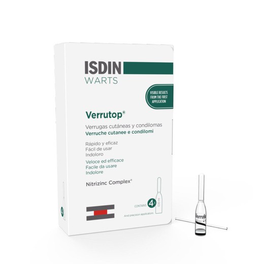 Isdin Warts Verrutop 4 Unidades