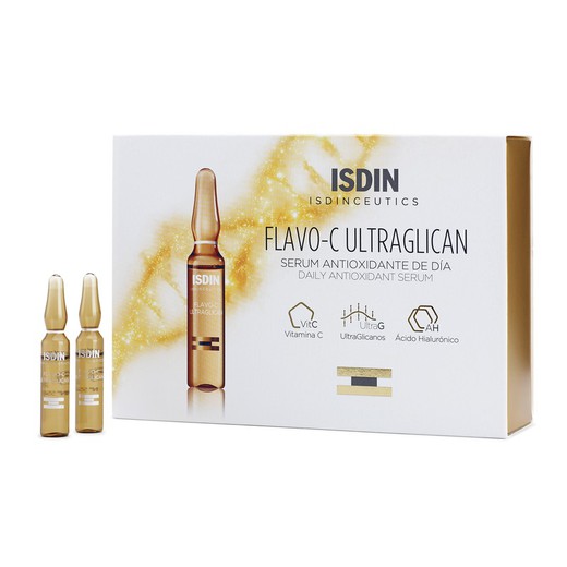 Isdin Isdinceutics Flavo-C Ultraglican 30 Ampollas