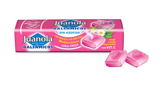 Juanola Caramelos Balsámicos Sabor Fresa 32g