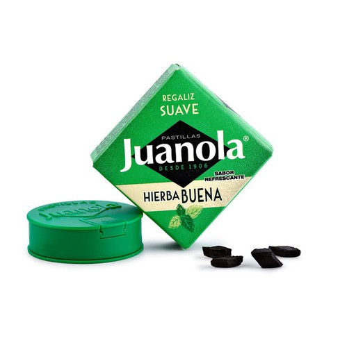 Juanola Pastillas Regaliz Suave Hierba Buena 5,4g