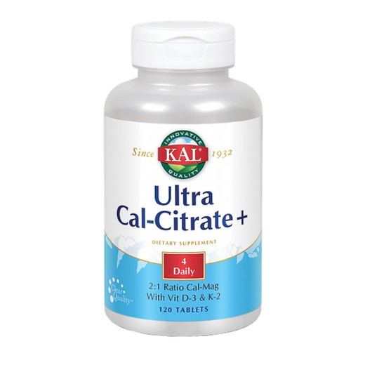 KAL Ultra Cal-Citrate+ 120 Comprimidos