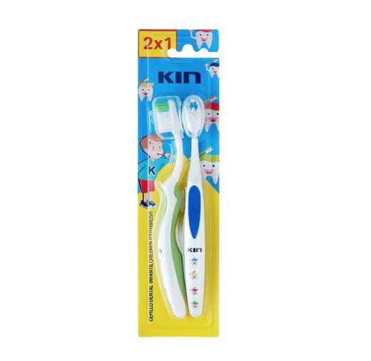 Kin Cepillo Dental Pack Infantil/Junior