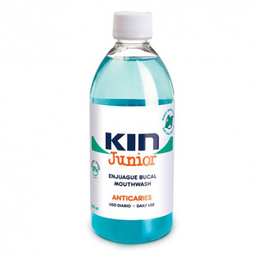 Kin Junior Enjuague Bucal Menta Suave 500ml