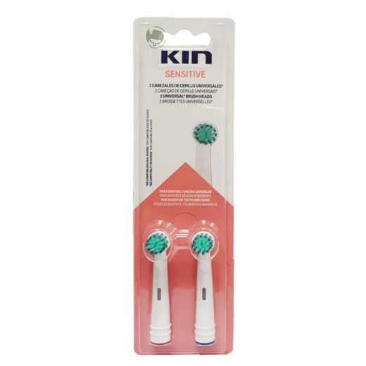 Kin Recambio Cepillo Dental Eléctrico Sensitive