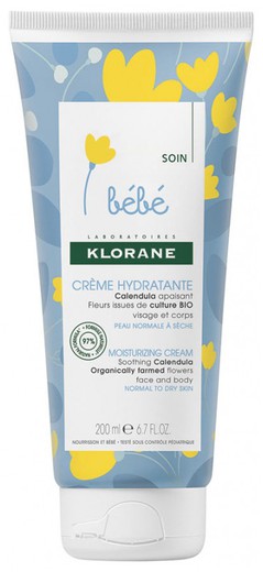 Klorane Bebé Crema Hidratante 200ml