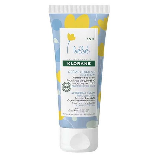 Klorane Bebé Crema Nutritiva Piel Seca 40g