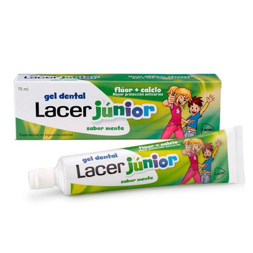 Lacer Junior Gel Dental Menta 75ml