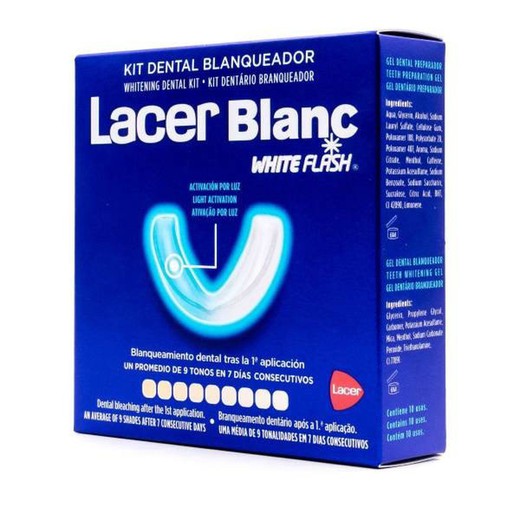 Lacer White Flash Kit Dental Blanqueador