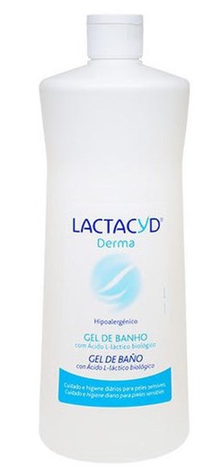 Lactacyd Derma Gel de Baño Pieles Sensibles 1000ml