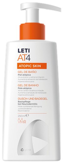 Letiat4 atopic skin gel de baño 250ml