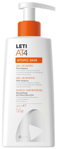 LETIAT4 Gel de Baño Piel Atópica 250ml