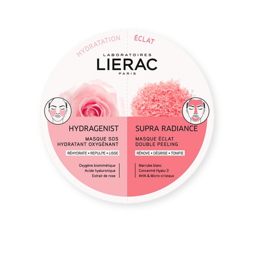 Lierac Duo Mascarillas Hydragenist & Supra Radiance 2x6ml