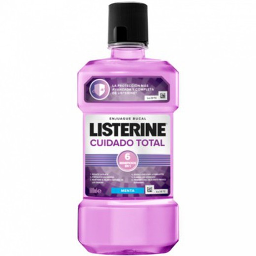 Listerine Enjuague Bucal Cuidado Total Menta 500ml