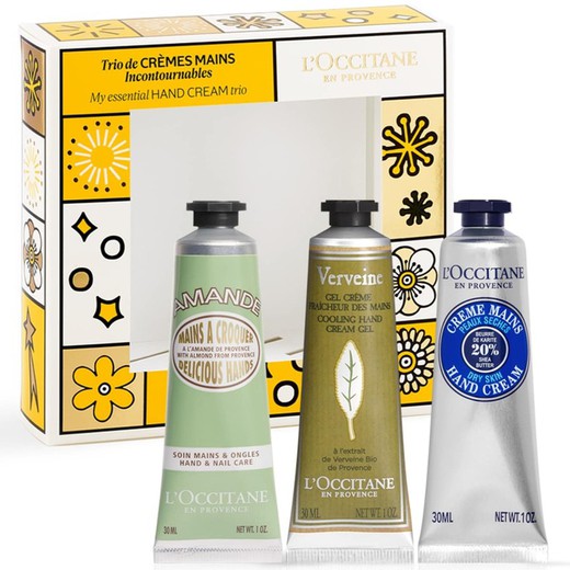 L'Occitane Cofre Trio de Cremes Mains Best