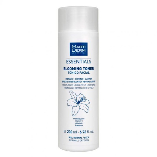 Martiderm Essentials Blooming Toner Piel Normal y Seca 200ml