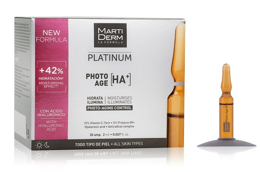 Martiderm Platinum Photo Age HA+ 30 Ampollas