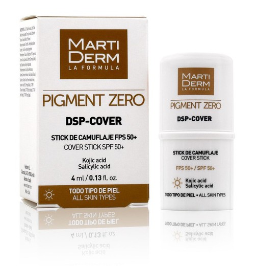 Martiderm Pigment Zero DSP-Cover Stick Despigmentante SPF50+ 4ml