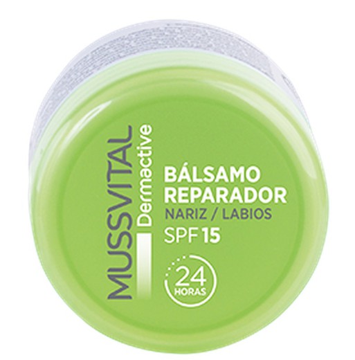 Mussvital Dermoactive Bálsamo Reparador Nariz y Labios SPF15 10ml