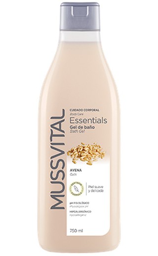 Mussvital Essentials Gel de Baño Avena 750ml