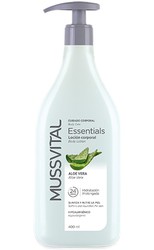 Mussvital Essentials Loci³n Corporal Aloe Vera 400ml