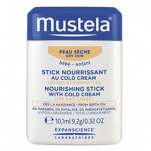 Mustela Stick Nutritivo al Cold Cream Piel Seca 9,2g
