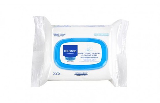 Mustela Toallitas Cara, Manos y Cuerpo 25uds