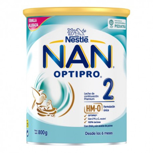 Nestlé Nan Optipro 2 Leche Continuación 800g