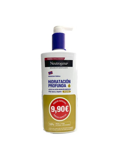 Neutrogena Hidratación Profunda Aceite en Loción 400ml