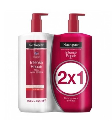 Neutrogena Intense Repair Loción Corporal Duplo