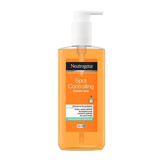 Neutrogena Spot Controlling Gel de Limpieza Facial 200ml