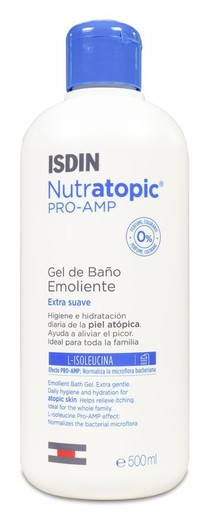 Isdin Nutratopic Pro-Amp Gel Baño Piel Atópica 500ml