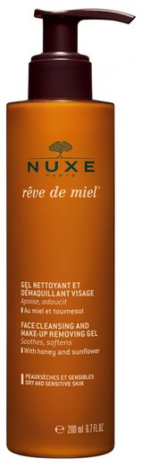 Nuxe Rêve de Miel Gel Limpiador y Desmaquillante Rostro 200ml