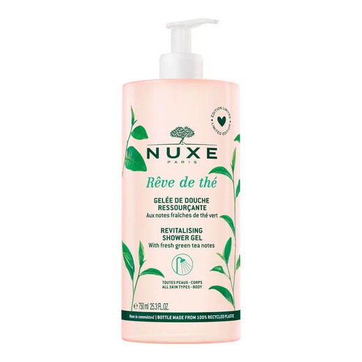 Nuxe Reve De Thé Shower Gel Revitalising 750ml