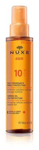 Nuxe Sun Aceite Bronceante SPF10+ 150ml