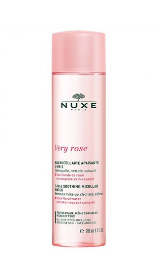 Nuxe Very Rose Agua Micelar 3 en 1 Calmante 200ml