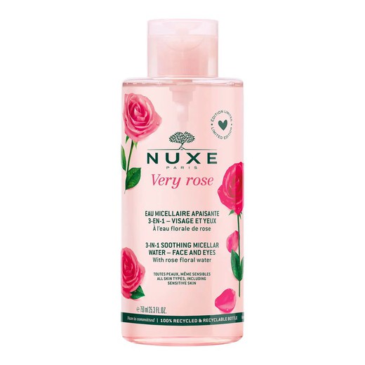 Nuxe Very Rose Agua Micelar Calmante 750ml