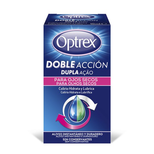 Optrex Doble Acción Colirio para Ojos Secos 10ml