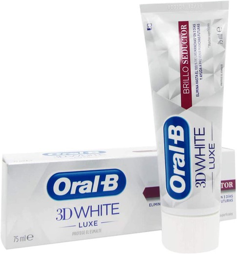 Oral-B Pasta 3D White Luxe Brillo Seductor 75ml