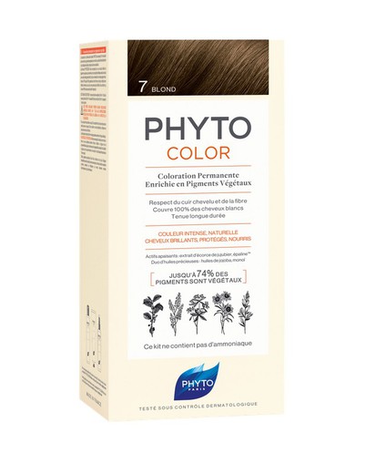 Phyto Color Tinte Vegetal 7 Rubio