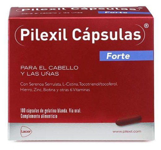 Pilexil Forte Cápsulas Cabello y Uñas 100 cap