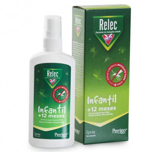 Relec Spray Antimosquitos Infantil +12 meses 100ml