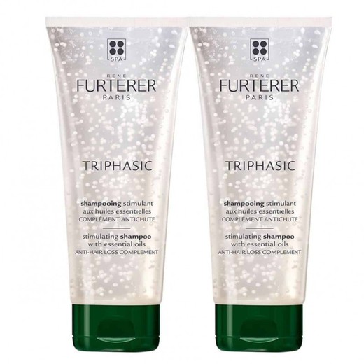 René Furterer Triphasic Champú Complemento Anticaída Pack Duplo 2x200ml